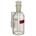 SYN Glass Pill Bottle Ash Catcher with Downstem - 18.8mm - 90 Degree - Red Label