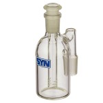 SYN Glass Pill Bottle Ash Catcher with Downstem - 18.8mm - 90 Degree - Blue Label