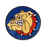 The Bulldog Amsterdam - Large Logo Embroidered Patch