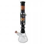 Blaze Glass - Complete Mix and Match Kit - Liquid Cooling Spiral Tube - Black and Orange