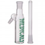 Medicali Glass - Ash Catcher with Downstem - Green Label