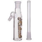 Medicali Glass - Ash Catcher with Downstem - Gold Script Label