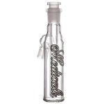 Medicali Glass - Ash Catcher with Downstem - Silver Script Label